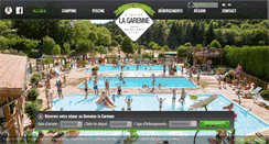 Desktop Screenshot of domaine-la-garenne.com